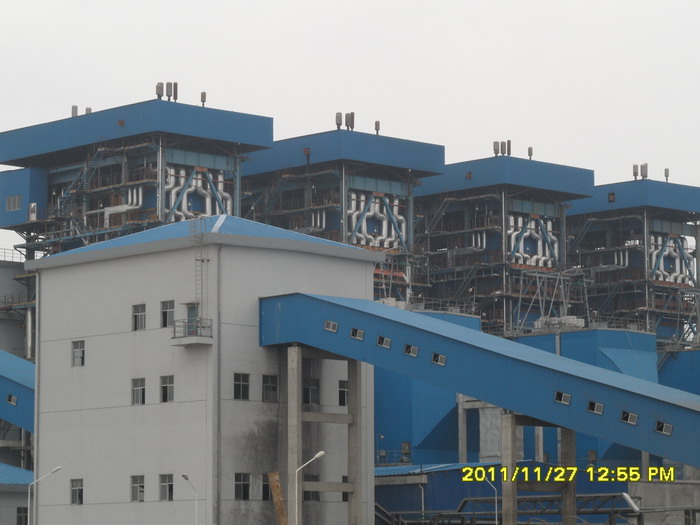 越南寧平（煤頭）化肥項(xiàng)目，電站裝置施工（安裝部分）